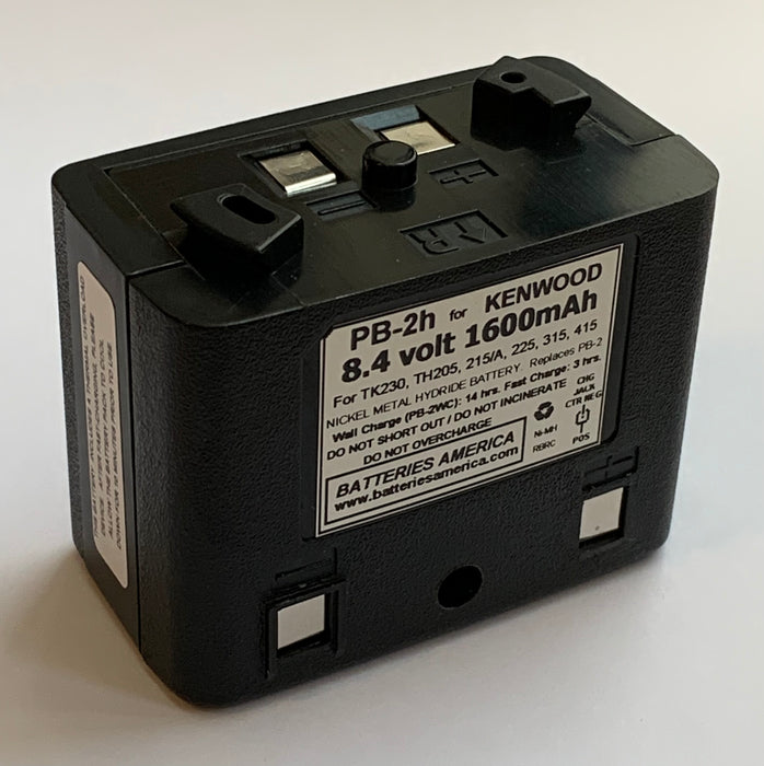 PB-2h : 8.4v 1600mAh NiMH battery for Kenwood