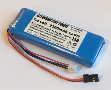 2S2300SD-10 : Li-PO battery for Airtronics SD-10G Transmitters
