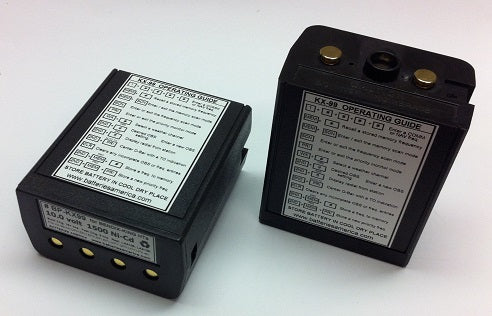 BP-KX99 : 10v NiCd battery for Bendix King radios (LAA 105, LAA 0125, LAA 0139)