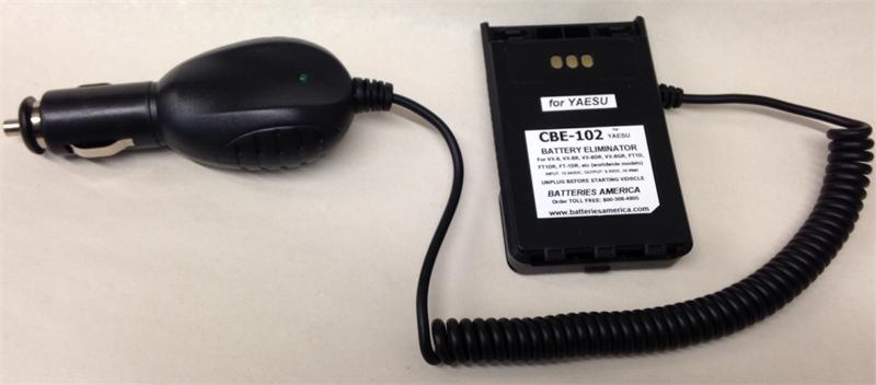 CBE-102 Battery Eliminator for FT5D FT3D FT2D FT1D VX8R