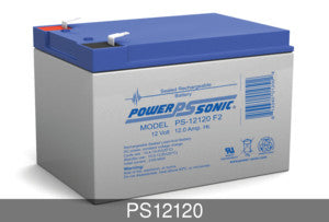 PS12120 : 12 volt 12Ah Sealed Lead Battery