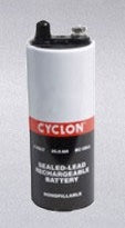 0820-0004 : 2.0 volt 25Ah sealed lead cylindrical battery