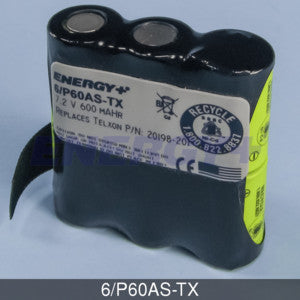 6/P60AS-TX Replacement Battery Pack for TELXON PTC-960C Series