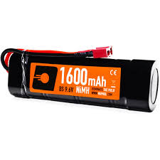 8TN1600BKD  - 9.6v 1600mAh twin stick with Deans Ultra Connector