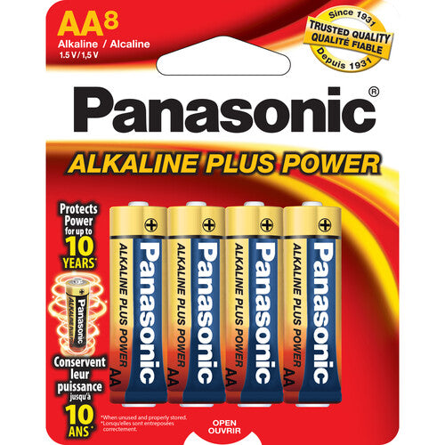 AM-3PA/8B : Panasonic AA Alkaline 8-pack
