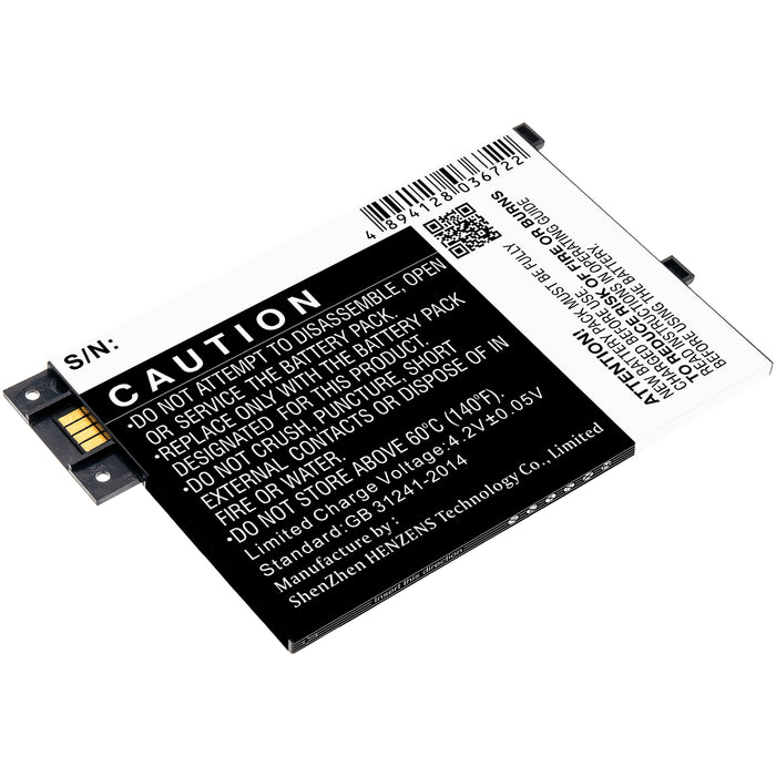 CS-ABD003SL : Battery for Amazon Kindle 3, Kindle III, Kindle 3 Wi-fi and others - Replaces Amazon S11GTSF01A, GP-S10-346392-0100, 170-1032-01 and others