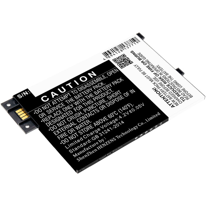 CS-ABD003XL : Battery for Amazon Kindle 3, Kindle III, Kindle 3 Wi-fi and others - Replaces Amazon S11GTSF01A, GP-S10-346392-0100, 170-1032-01 and others