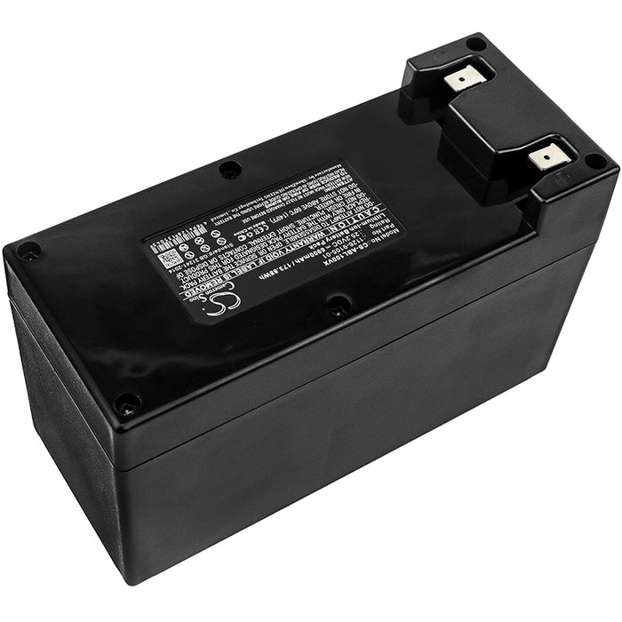 CS-ABL100VX : Battery for Wiper Walker, Ciiky XH, Blitz X and others - Replaces Ambrogio 1126-9105-01, CS-C0106-1, CS C0106/1