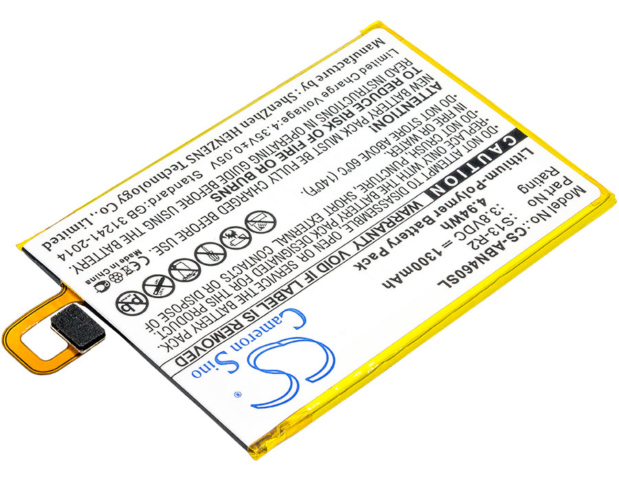 CS-ABN460SL : Battery for Amazon Kindle Voyage, NM460GZ - Replaces Amazon S13-R2, S13-R2-A, 58-000056 and others