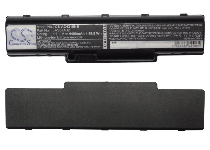 CS-AC4310NB : Battery for Acer Aspire 4710Z, Aspire 2930G, Aspire 4730ZG and others - Replaces Acer AS07A32, AS07A51, AS07A72 and others