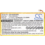 CS-ACB320SL : Battery for Acer Iconia One 10 B3-A20, Iconia Tab 10 A3-A40, A5008 and others - Replaces Acer PR-279594N, PR-279594N(1ICP3/95/94-2), KT.0020H.002