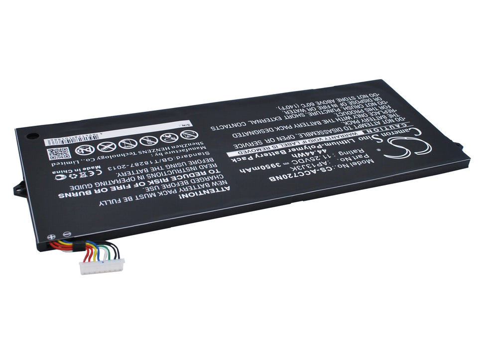 CS-ACC720NB : Battery for Acer Chromebook 11.6", Chromebook C720, Chromebook C720P and others - Replaces Acer AP13J3K, KT.00304.001, AP13J3K(3ICP5/67/90) and others