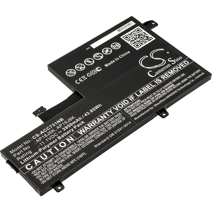 CS-ACC731NB : Battery for Acer Chromebook 11 N7, Chromebook C731, Chromebook C731-C7P9 and others - Replaces Acer AP16J5K, AP16J8K, KT.00305.006 and others