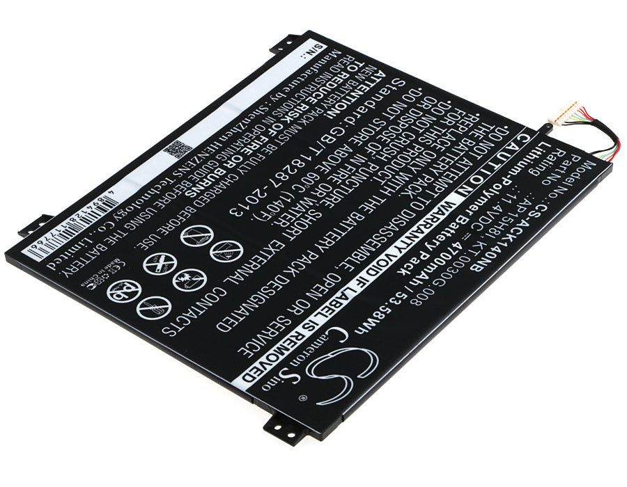 CS-ACK140NB : Battery for Acer Aspire One Cloudbook 14, Aspire One Cloudbook 1-431, Aspire One Cloudbook 1-431M and others - Replaces Acer AP15H8I, KT.0030G.008