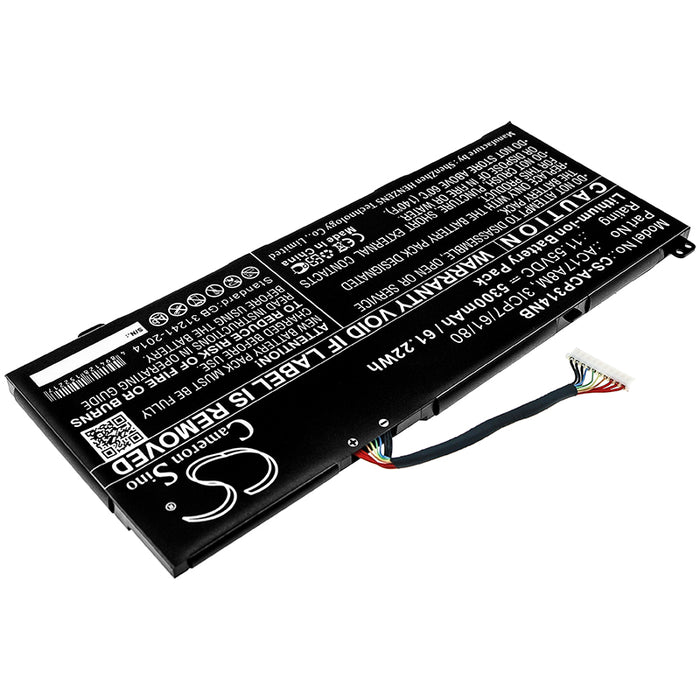 CS-ACP314NB : Battery for Acer Spin 3 SP314-52-599W, Spin 3 SP314-52-58AR, TravelMate X3410-M-51XY and others - Replaces Acer AC17A8M, 3ICP7/61/80