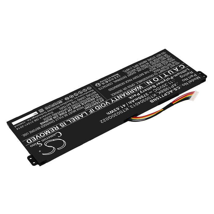 CS-ACP715NB : Battery for Acer TravelMate P2 TMP215-52-59AJ, P2 TMP214-51-56ZM, Aspire A A315-23-R7S8 etc.- Replaces Acer AP19B8K, KT00304013, KT0030G022 and others