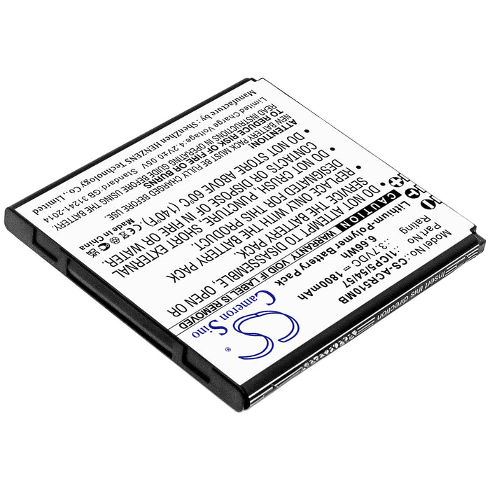 CS-ACR510MB : Battery for Angelcare AC517, AC417, AC510 and others - Replaces Angelcare 1ICP5/54/57