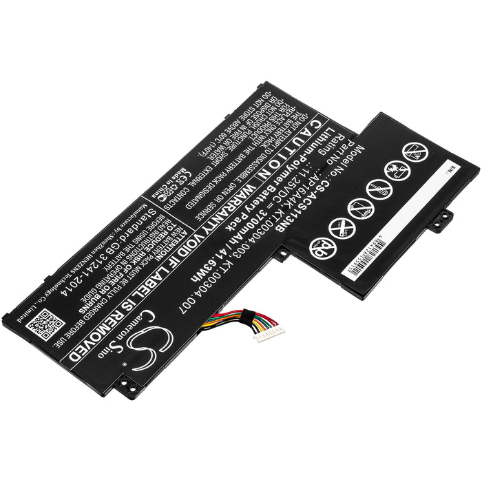 CS-ACS113NB : Battery for Acer Swift 1 SF113-31-P2VH, Swift 1 SF113-31-P87M, Swift 1 SF113-31-P1YS and others - Replaces Acer AP16A4K, KT.00304.003, KT.00304.007