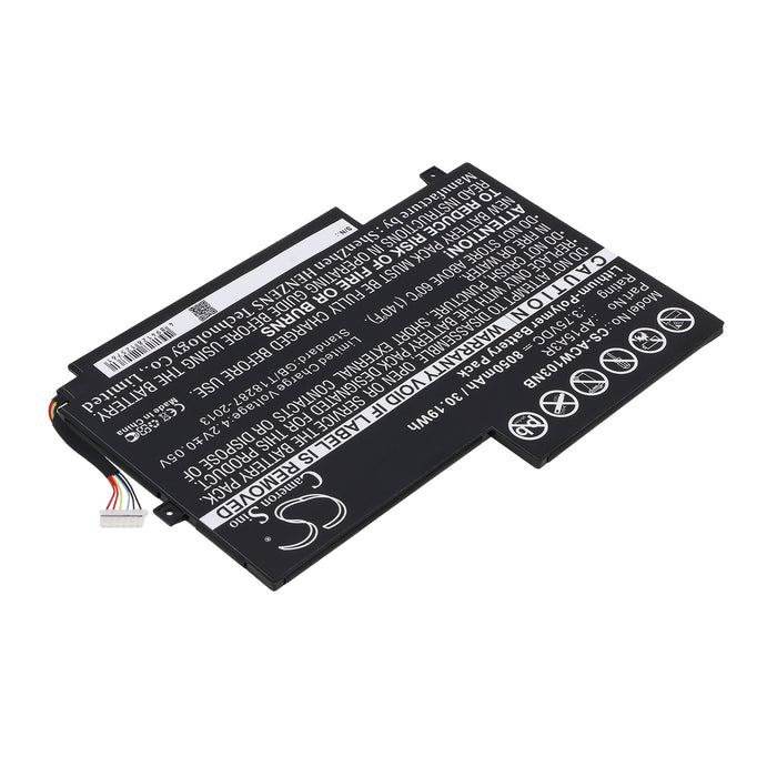 CS-ACW103NB : Battery for Acer Aspire Switch 10E, SW3-013, SW3-013-1566 - Replaces Acer AP15A3R