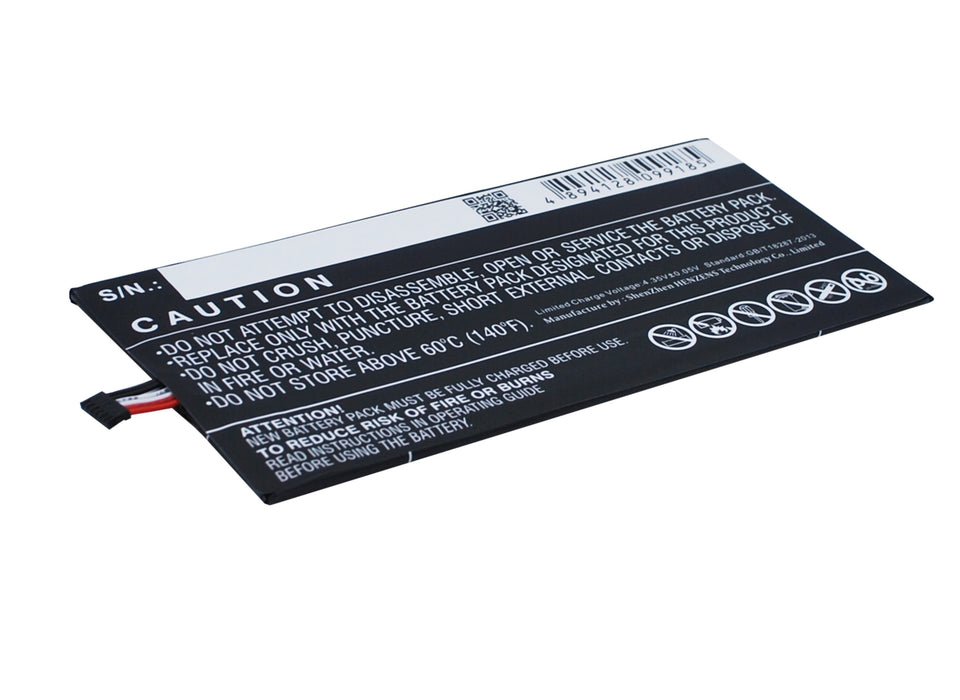 CS-ACW713SL : Battery for Acer Iconia Tab 7, A1-713, A1-713HD - Replaces Acer ZAW1975Q, ZAW1975Q 1/ICP3/61/127, Aprilia and others