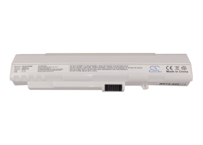 CS-ACZG5DB : Battery for Acer Aspire One, Aspire One A110-1295, Aspire One A110-1545 and others - Replaces Acer UM08A73, BT00307005826024212500, UM08A72 and others