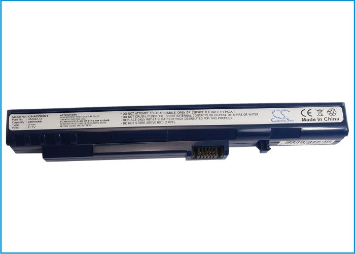 CS-ACZG5NT : Battery for Acer Aspire One, Aspire One A110-1295, Aspire One A110-1545 and others - Replaces Acer UM08A73, BT00307005826024212500, UM08A72 and others