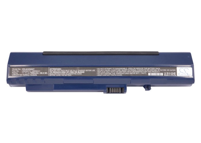 CS-ACZG5XT : Battery for Acer Aspire One, Aspire One A110-1295, Aspire One A110-1545 and others - Replaces Acer UM08A73, BT00307005826024212500, UM08A72 and others