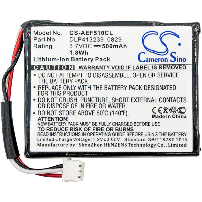 CS-AEF510CL : Battery for AEG Fame 510 - Replaces AEG DLP413239, 0829