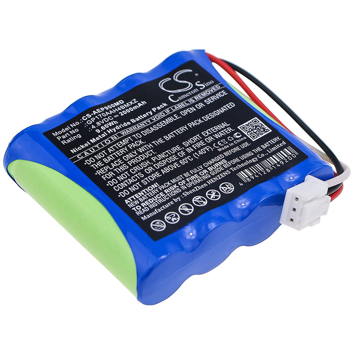 CS-AEP900MD : Battery for American Diagnostic ADC E-Sphyg 2, 9002-5 - Replaces American Diagnostic GP170AAH4BMXZ