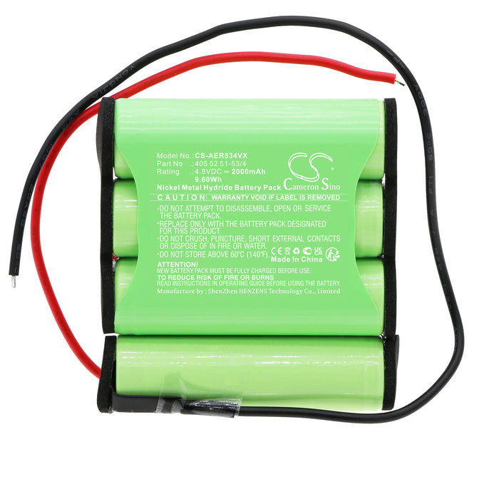 CS-AER534VX : Battery for AEG Rapido, ErgoRapido - Replaces AEG 405 52 51-53/4