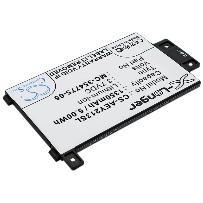 CS-AEY213SL : Battery for Amazon Kindle Paperwhite 2013, Kindle Touch 6" 2013, Kindle Touch 3G 6" 2013 and others - Replaces Amazon MC-354775-05, S13-R1-D, S13-R1-S and others