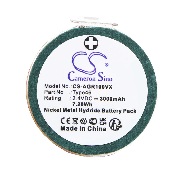 CS-AGR100VX : Battery for AEG Junior 1000 - Replaces AEG Type46