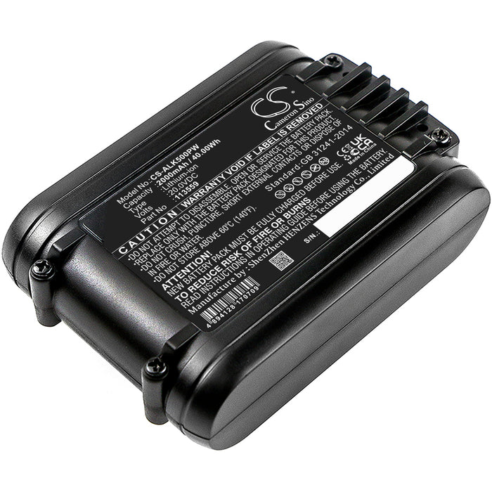 CS-ALK500PW : Battery for AL-KO Easy Flex 34.8 Li Lawnmower, Easy Flex GT 2025 Grass Trimmer, Easy Flex HT 2050 Hedge Trimmer and others - Replaces AL-KO B50, 113559, Easy Flex B50