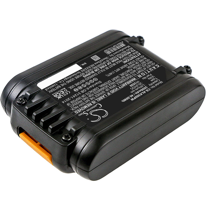 CS-ALK500PW : Battery for AL-KO Easy Flex 34.8 Li Lawnmower, Easy Flex GT 2025 Grass Trimmer, Easy Flex HT 2050 Hedge Trimmer and others - Replaces AL-KO B50, 113559, Easy Flex B50