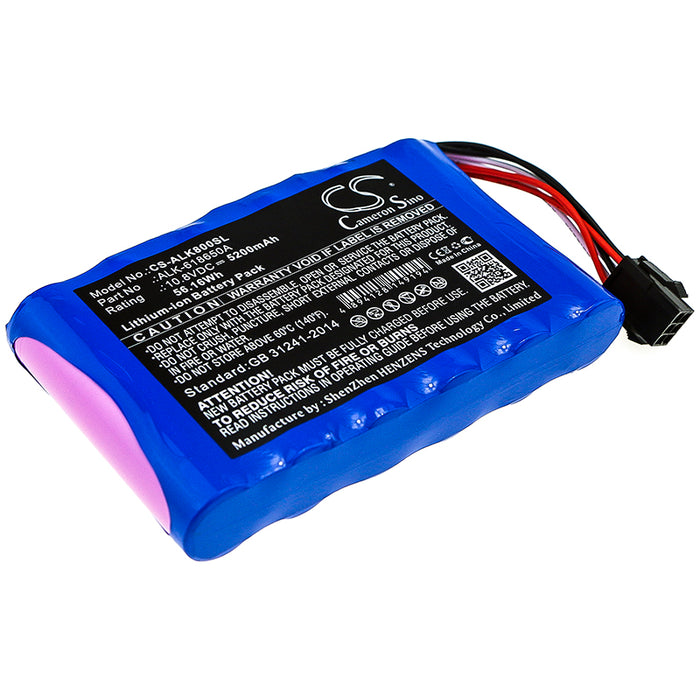 CS-ALK800SL : Battery for Eloik ALK-80, ALK-88, ALK-88A and others - Replaces Eloik ALK-618650A