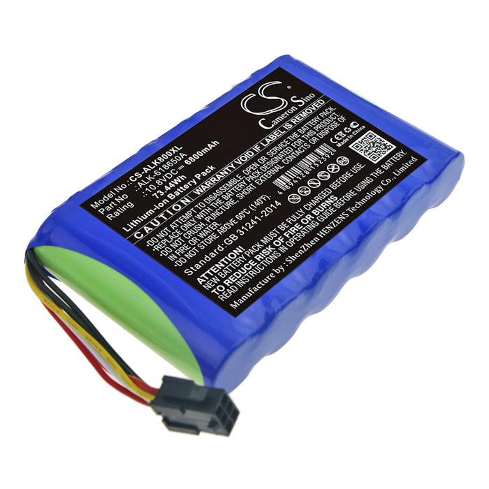 CS-ALK800XL : Battery for Eloik ALK-80, ALK-88, ALK-88A and others - Replaces Eloik ALK-618650A