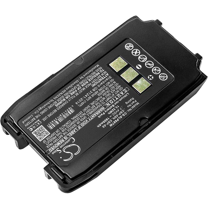 CS-ALP68TW : Battery for Alinco DJ-S17, DJ-S17E, DJ-S47E - Replaces Alinco EBP-68N, EBP-68