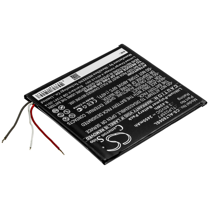 CS-ALT806SL : Battery for Alcatel 1T 7", OT-8068 - Replaces Alcatel TLP025F7, TLP025FA, TLP025FC