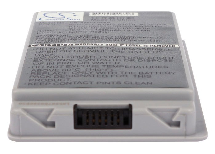BP-AM1078NB : 10.8volt 4400mAh Li-ION battery for Apple, replaces A1078, A1148 M9325, E68043 etc.