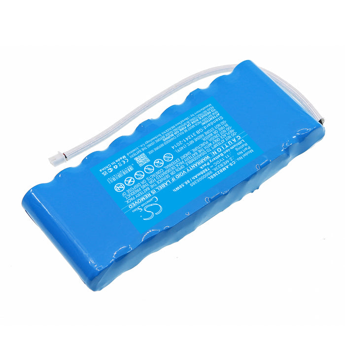 CS-AMB236SL : Battery for American DJ Mega Go PAR64 RGBA, Jelly Go PAR64 RGBA - Replaces American DJ Z-MEB236, 9900005385