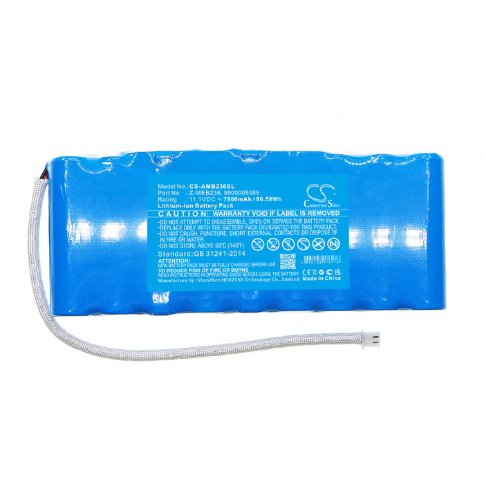 CS-AMB236SL : Battery for American DJ Mega Go PAR64 RGBA, Jelly Go PAR64 RGBA - Replaces American DJ Z-MEB236, 9900005385