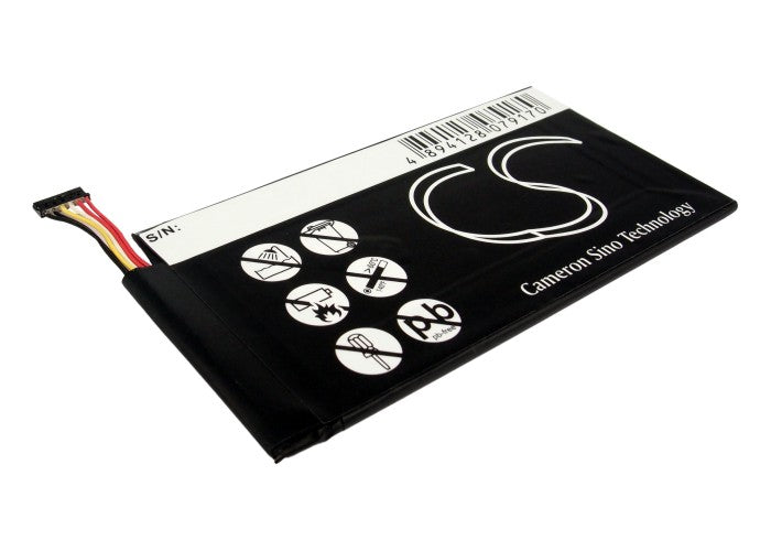 CS-AME301SL : Battery for Google Nexus 7, Nexus 7 8GB, Nexus 7 16GB and others - Replaces Google C11-ME370T, ME3PNJ3, 0B200-00120100M-A1A1A-219-17QE