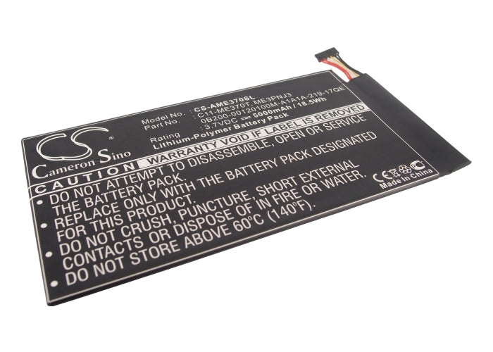 CS-AME370SL : Battery for Asus Transformer Pad, TF400, Transformer Pad TF400 and others - Replaces Asus C11-TF400CD, C21-TF400CD, C11-ME301T