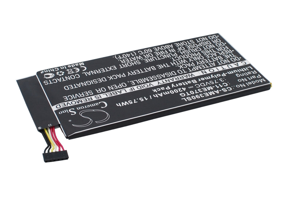 CS-AME390SL : Battery for Asus ME370TG - Replaces Asus C11-ME370TG