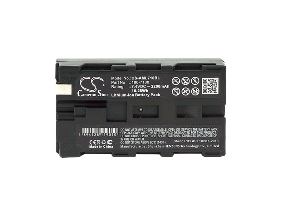 CS-AML710BL : Battery for AML M7100, M7220, M7221 and others - Replaces AML 180-7100, 1810-0001, 1810-001 and others