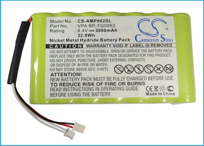 CS-AMP962SL : Battery for AMX Viewpoint VPW-CP, touchscreens VPW-GS - Replaces AMX VPA-BP, FG0962