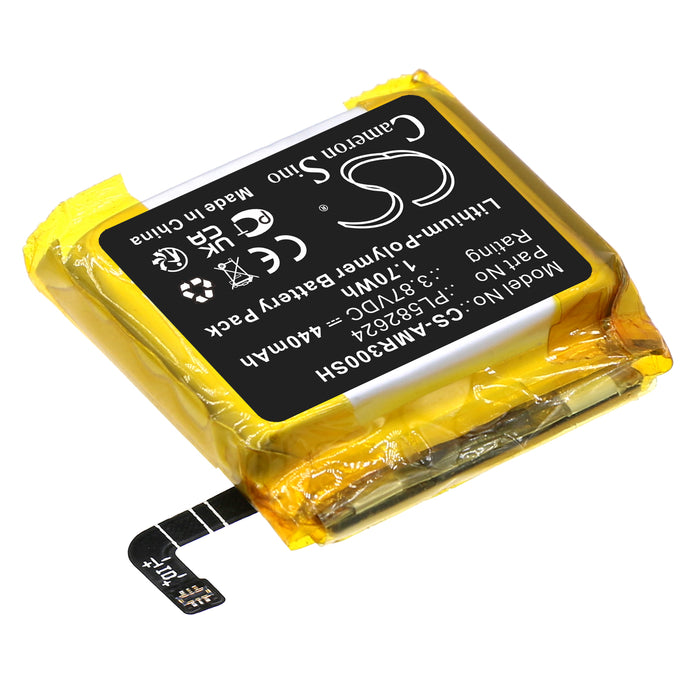 CS-AMR300SH : Battery for Amazfit GTR 3, GTR 3 Pro, A2040 and others - Replaces Amazfit PL582624