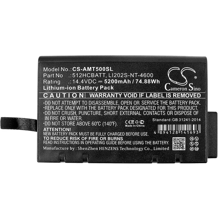 CS-AMT500SL : Battery for Anritsu Nettest CMA-5000, Nettest CMA-5000A - Replaces Anritsu 512HCBATT, LI202S-NT-4600, LI202S-NT-46A