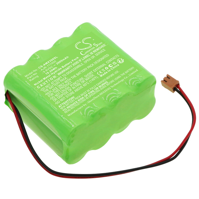 CS-AMX300SL : Battery for Amano PIX3000, PIX3000xN, TS-3000i Web TimeSync and others - Replaces Amano AJR-111000