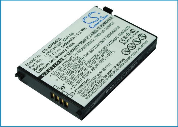 CS-AP008SL : Battery for Asus SBP-08 - Replaces Asus SBP-08